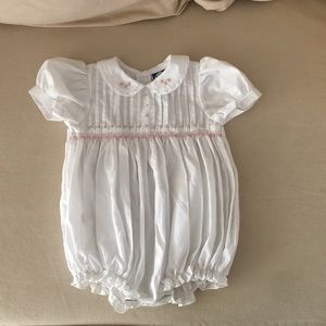 Beautiful pleated embroidered bubble!!